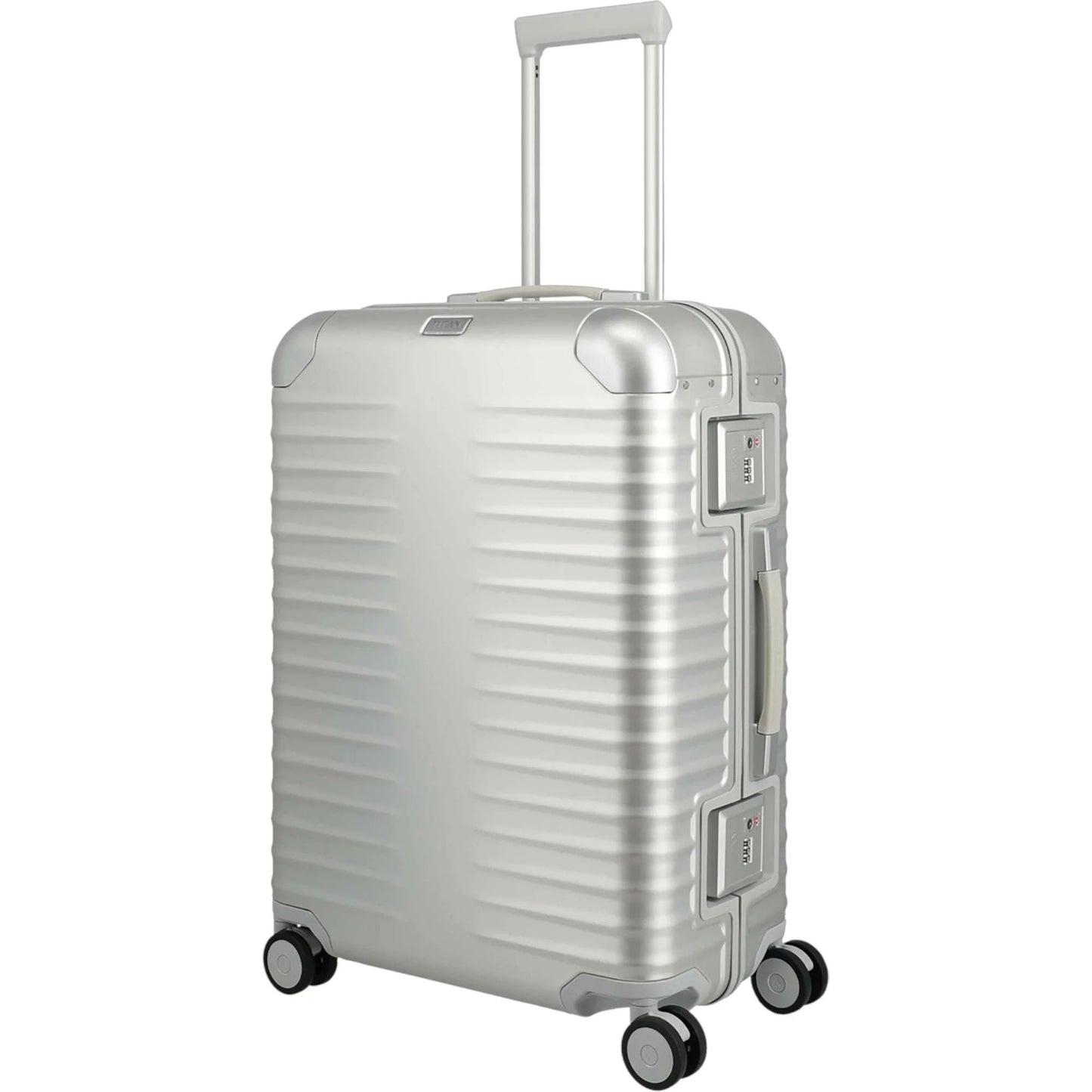 TITAN ETERNITY 4-Rollen-Trolley aus Aluminium M+ 69 cm -silver KOFFER-PLUS.COM