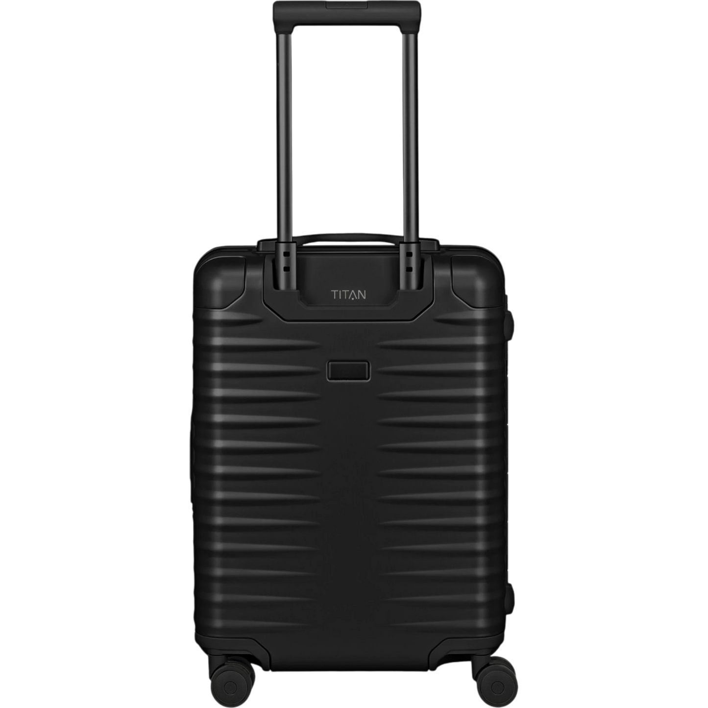TITAN ETERNITY 4-Rollen-Kabinentrolley aus Aluminium 55 cm -black KOFFER-PLUS.COM