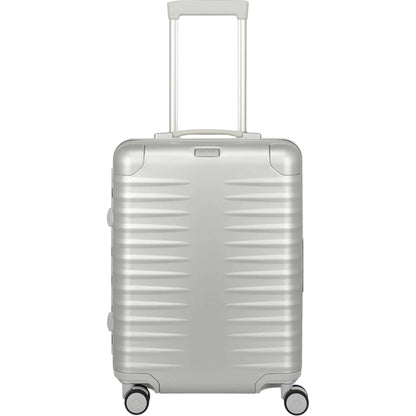 TITAN ETERNITY 4-Rollen-Kabinentrolley aus Aluminium 55 cm -silver KOFFER-PLUS.COM