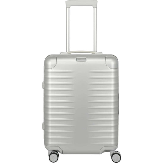 TITAN ETERNITY 4-Rollen-Kabinentrolley aus Aluminium 55 cm -silver KOFFER-PLUS.COM