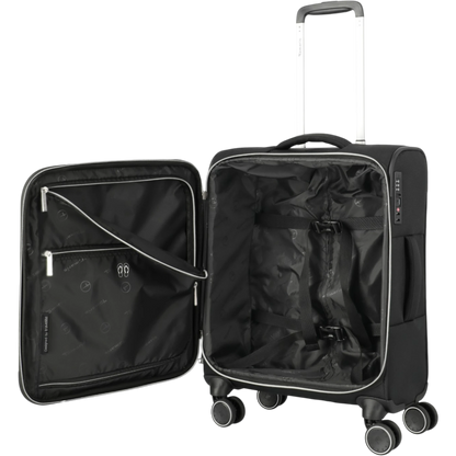 Tamaris by travelite Voyaage 4-Rollen-Handgepäcktrolley S 55 cm -Black KOFFER-PLUS.COM