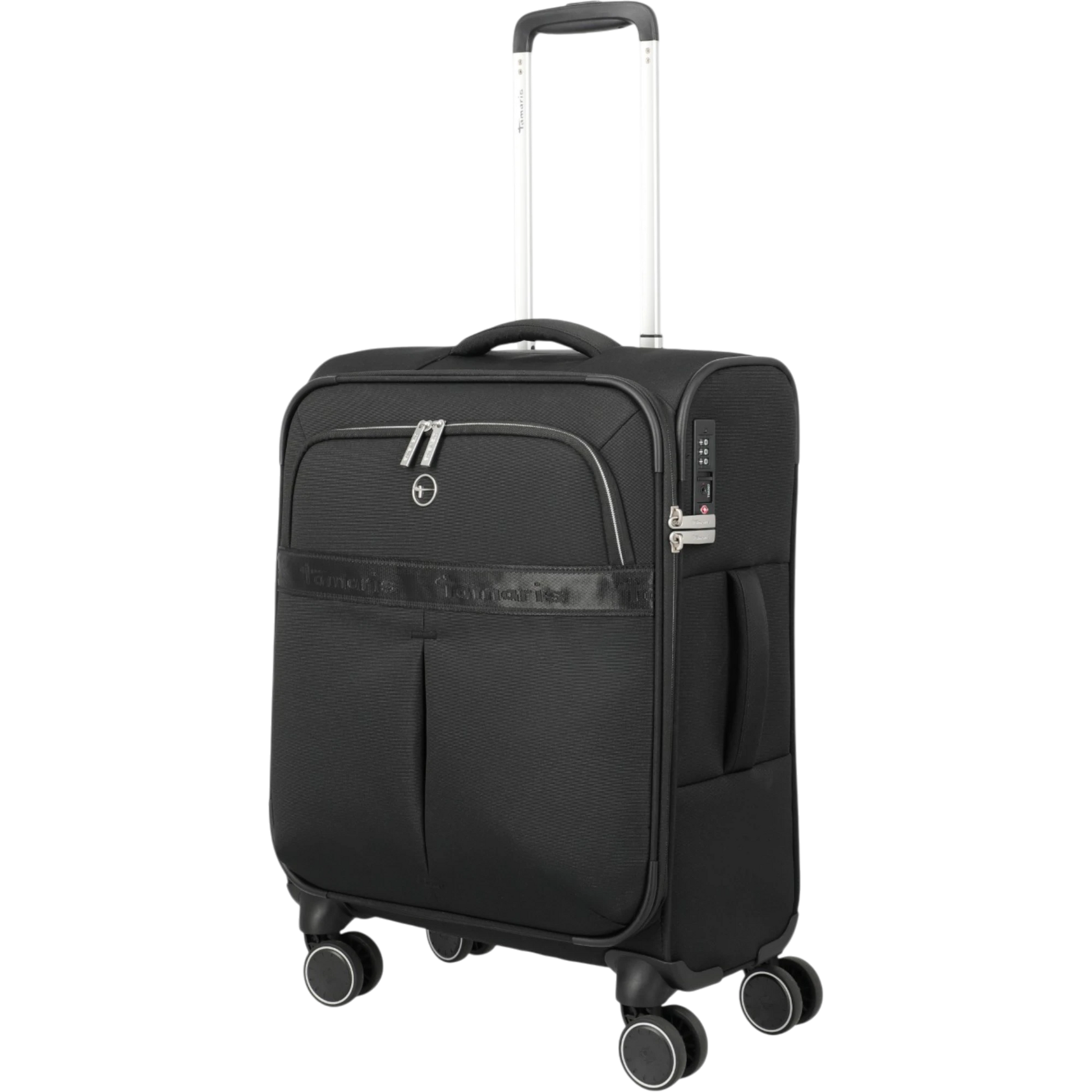 Tamaris by travelite Voyaage 4-Rollen-Handgepäcktrolley S 55 cm -Black KOFFER-PLUS.COM