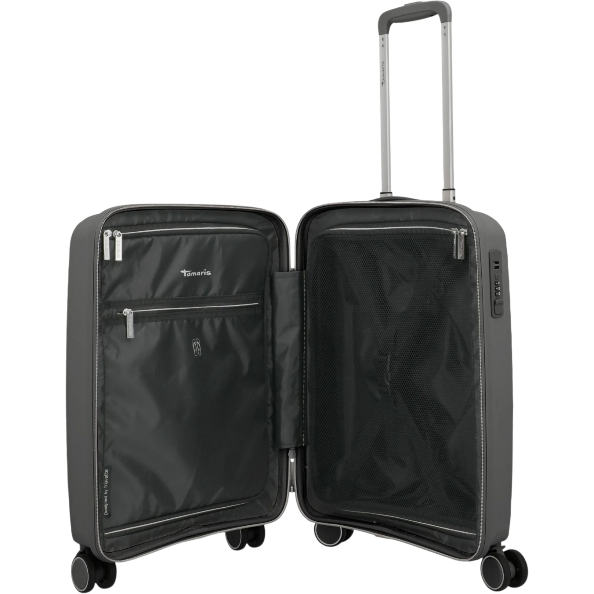 Tamaris by travelite Voyaage 4-Rollen-Kabinentrolley S 55 cm -Anthrazit KOFFER-PLUS.COM