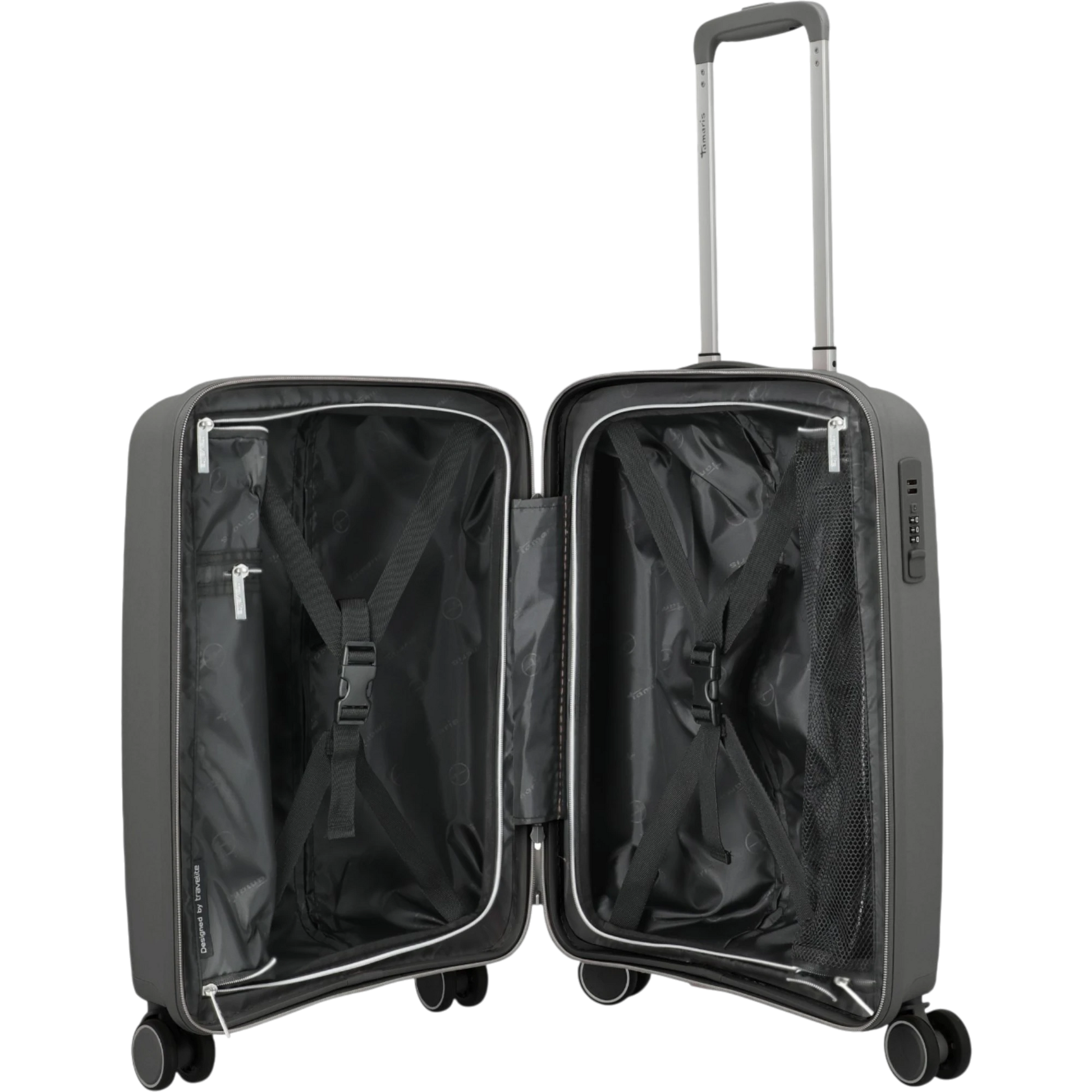 Tamaris by travelite Voyaage 4-Rollen-Kabinentrolley S 55 cm -Anthrazit KOFFER-PLUS.COM