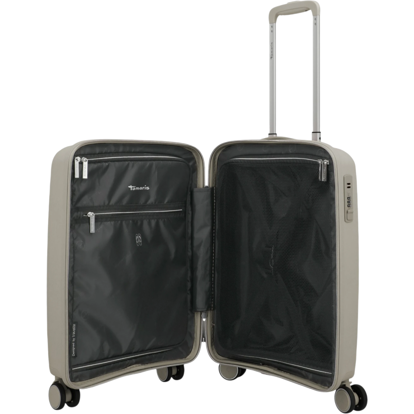 Tamaris by travelite Voyaage 4-Rollen-Kabinentrolley S 55 cm -Sand KOFFER-PLUS.COM
