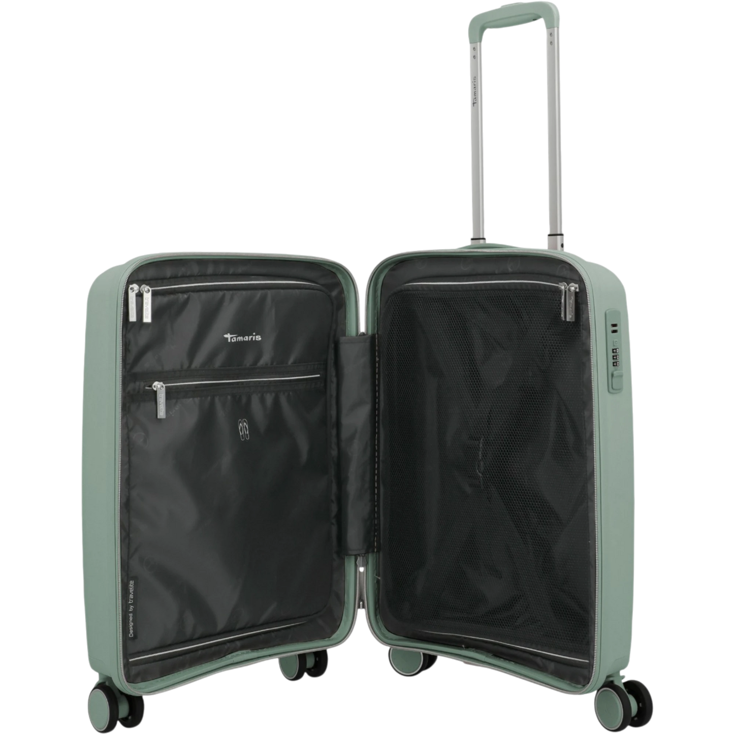 Tamaris by travelite Voyaage 4-Rollen-Kabinentrolley S 55 cm -Sage Green KOFFER-PLUS.COM