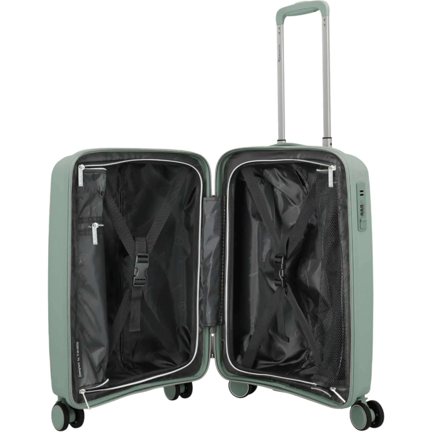 Tamaris by travelite Voyaage 4-Rollen-Kabinentrolley S 55 cm -Sage Green KOFFER-PLUS.COM