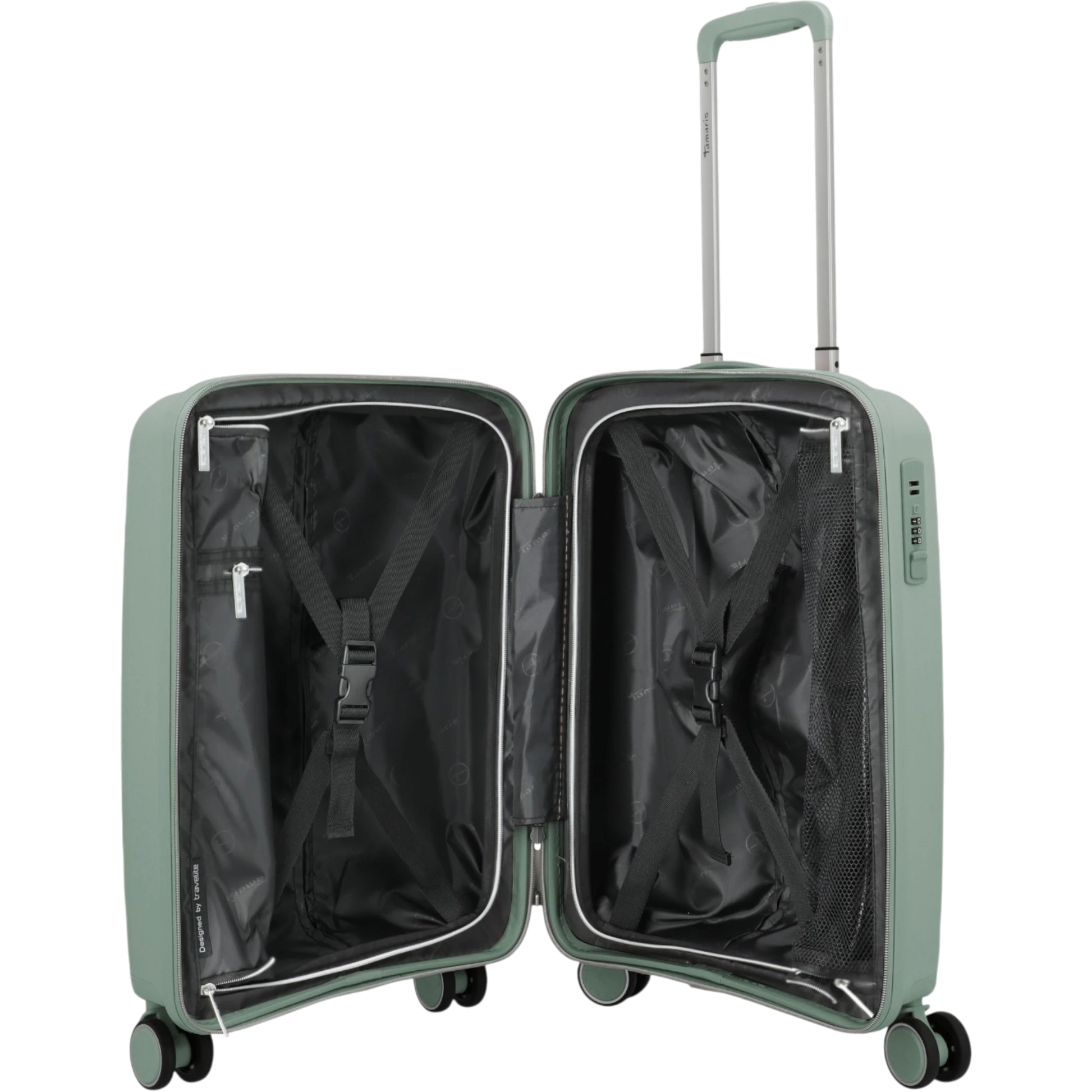 Tamaris by travelite Voyaage 4-Rollen-Kabinentrolley S 55 cm -Sage Green KOFFER-PLUS.COM