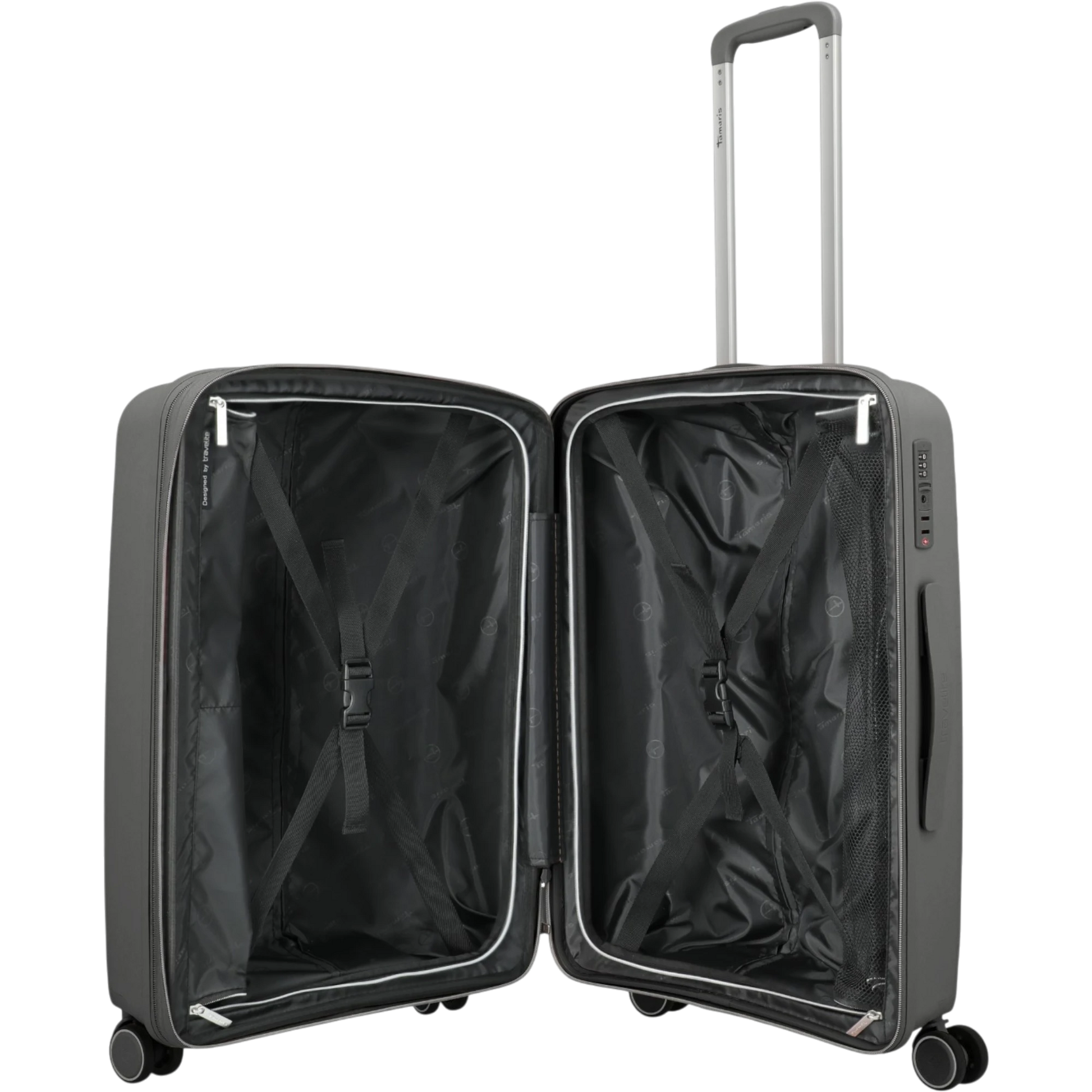 Tamaris by travelite Voyaage 4-Rollen-Trolley M erw. 66 cm -Anthrazit KOFFER-PLUS.COM