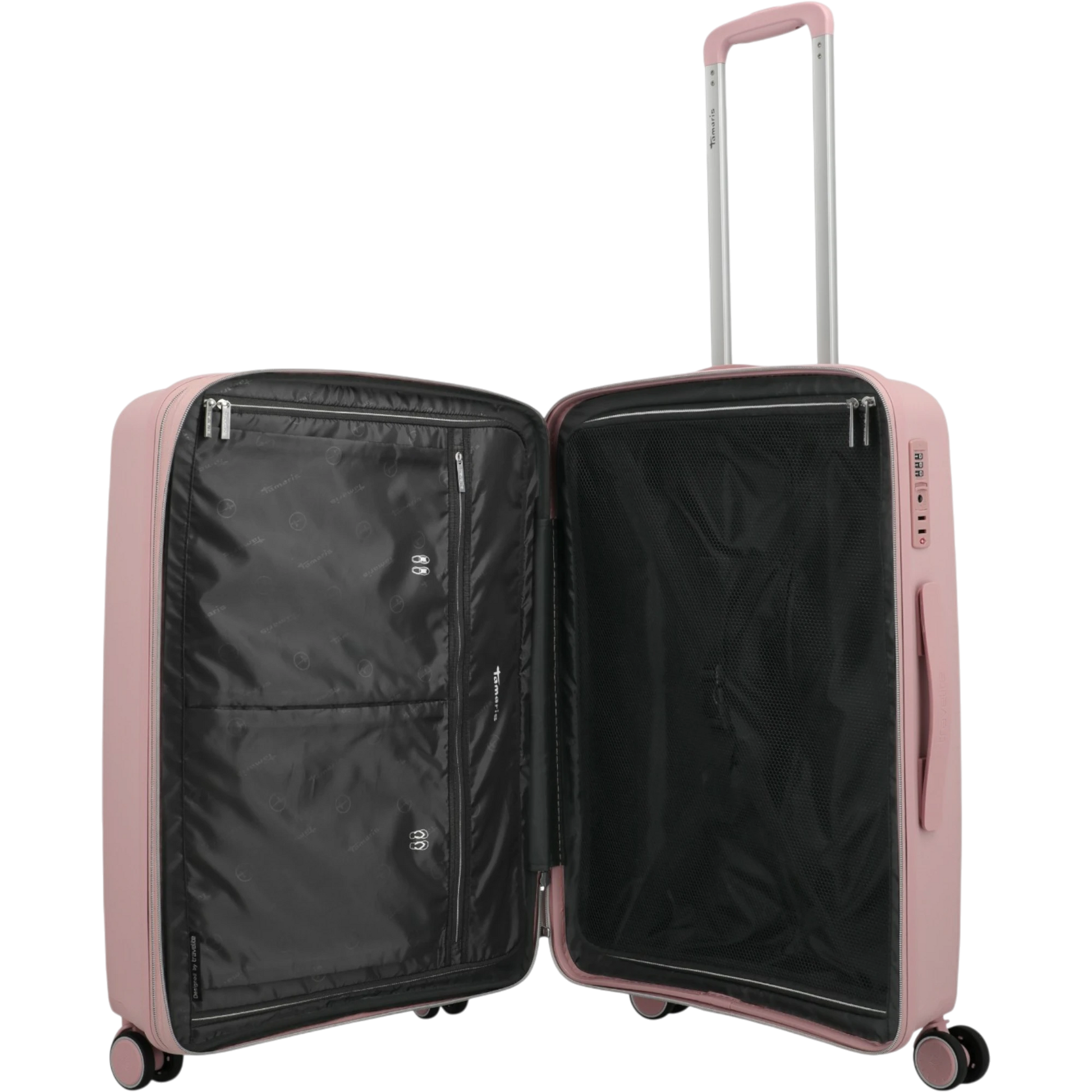 Tamaris by travelite Voyaage 4-Rollen-Trolley M erw. 66 cm -Blush KOFFER-PLUS.COM