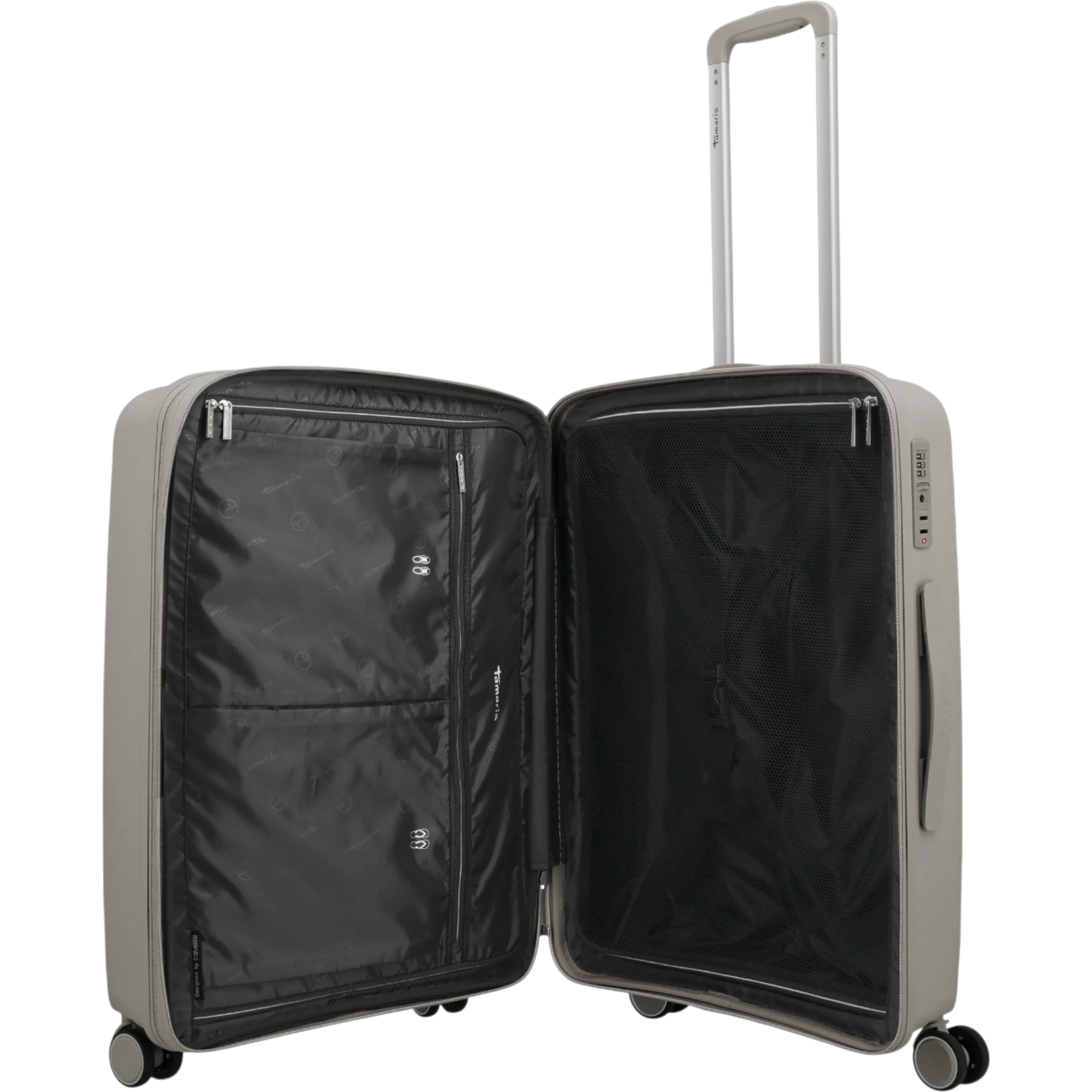 Tamaris by travelite Voyaage 4-Rollen-Trolley M erw. 66 cm -Sand KOFFER-PLUS.COM