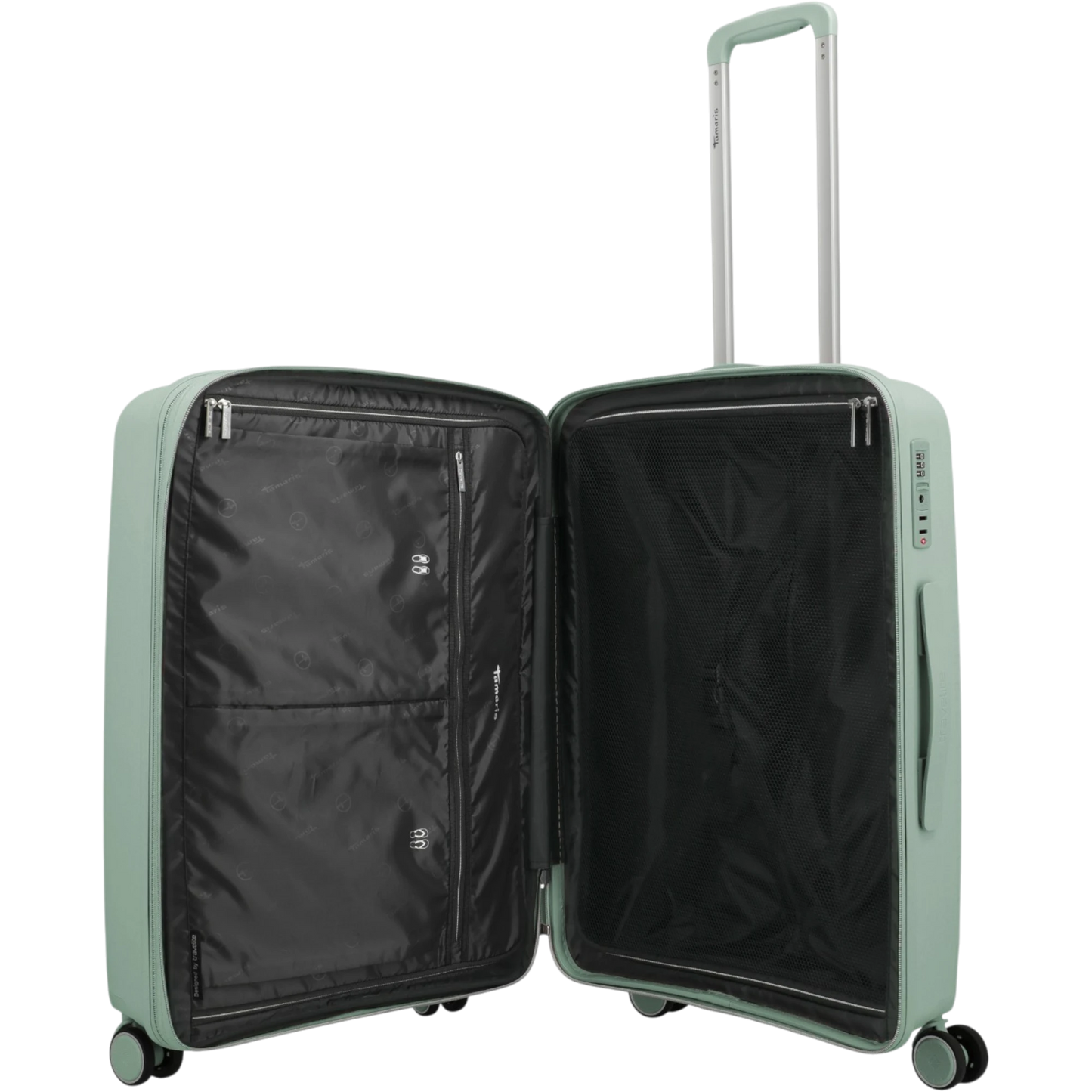 Tamaris by travelite Voyaage 4-Rollen-Trolley M erw. 66 cm -Sage Green KOFFER-PLUS.COM