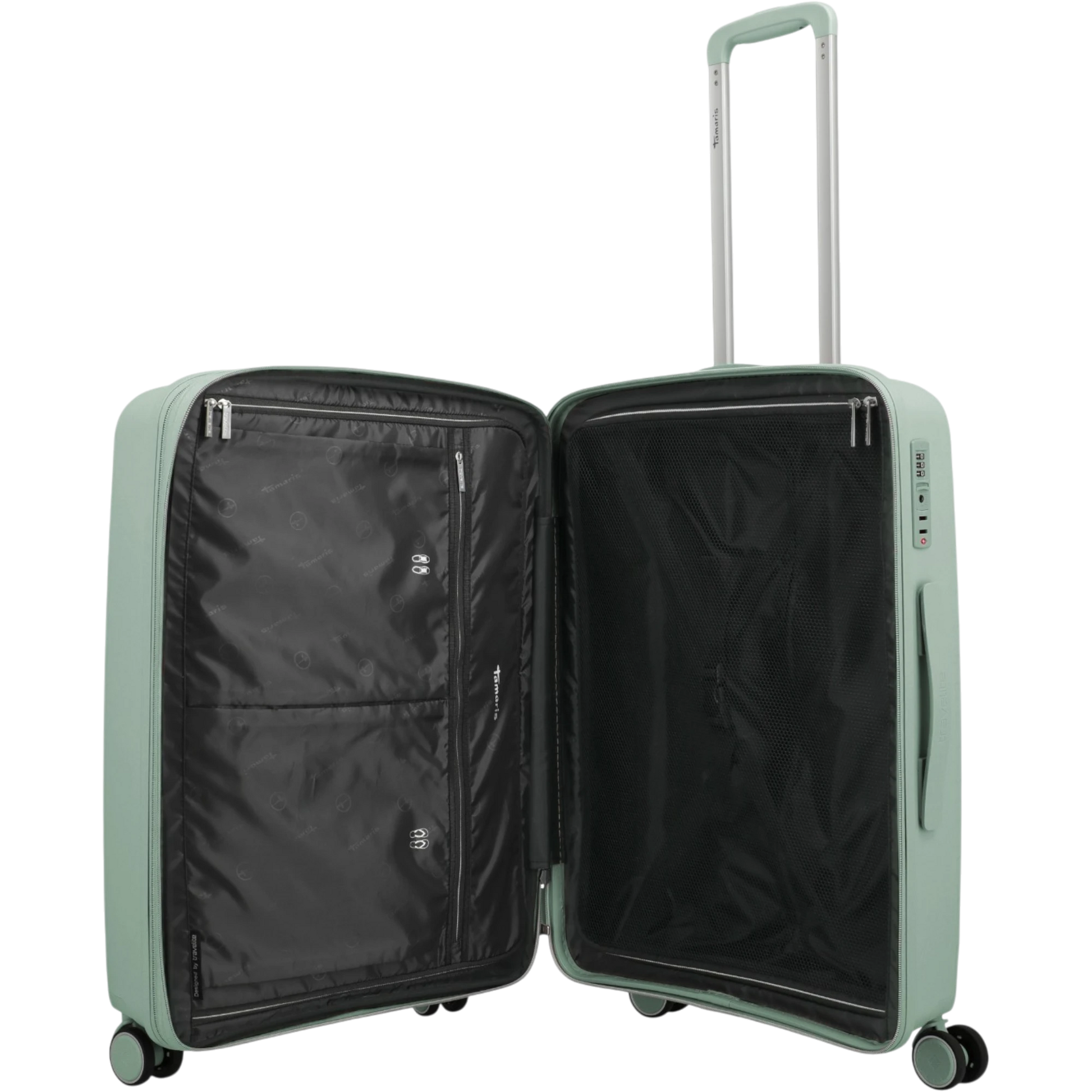 Tamaris by travelite Voyaage 4-Rollen-Trolley M erw. 66 cm -Sage Green KOFFER-PLUS.COM