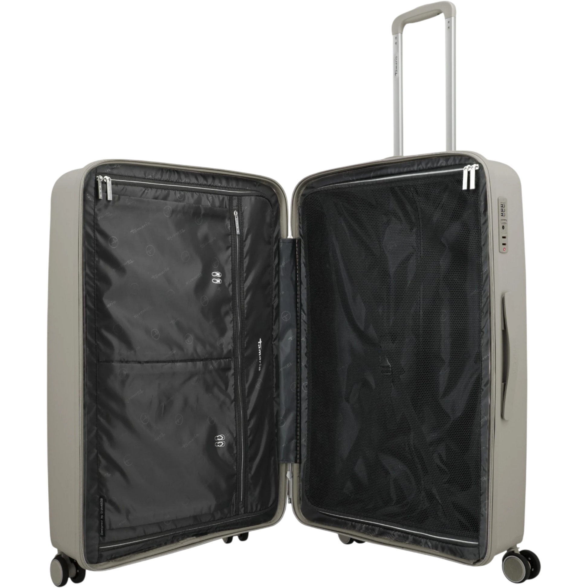 Tamaris by travelite Voyaage 4-Rollen-Trolley L 76 cm -Sand KOFFER-PLUS.COM
