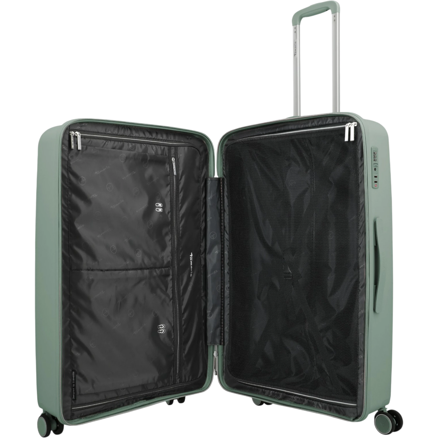 Tamaris by travelite Voyaage 4-Rollen-Trolley L 76 cm -Sage Green KOFFER-PLUS.COM