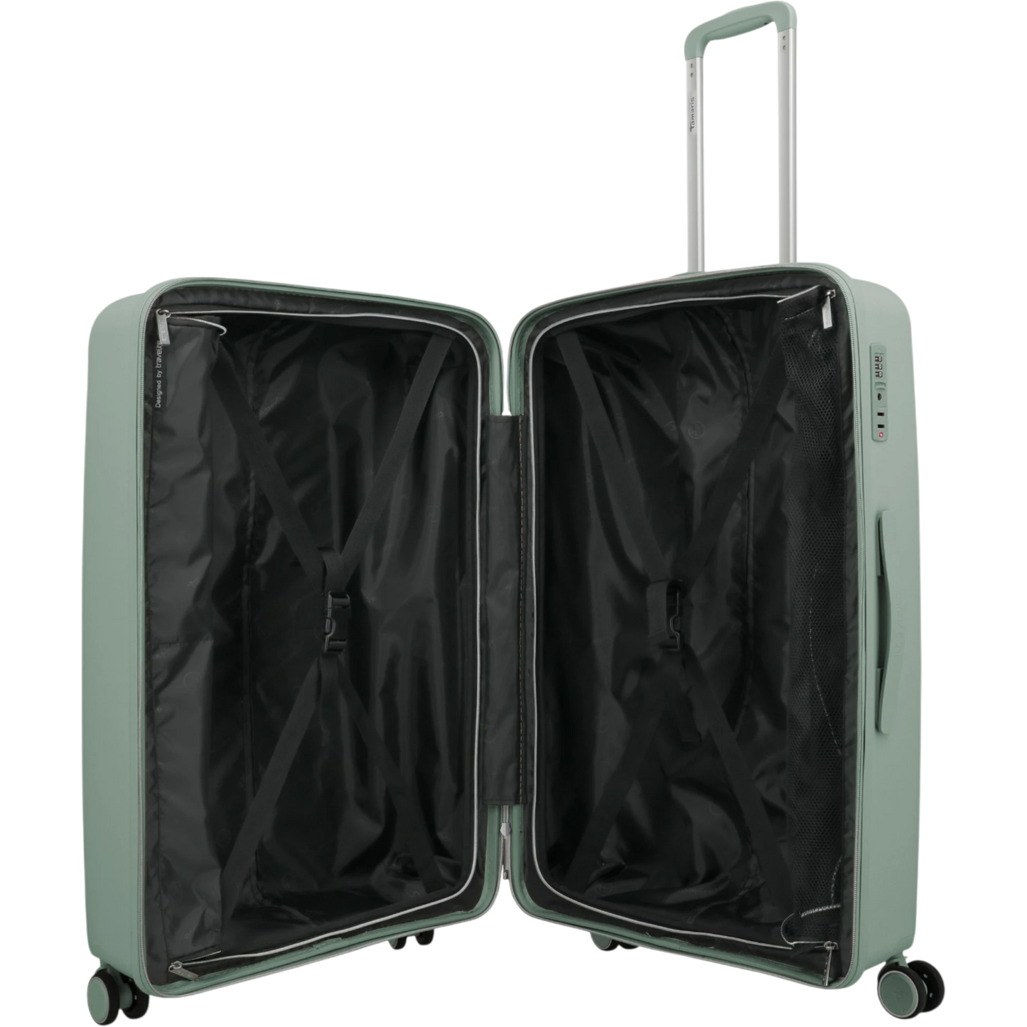 Tamaris by travelite Voyaage 4-Rollen-Trolley L 76 cm -Sage Green KOFFER-PLUS.COM