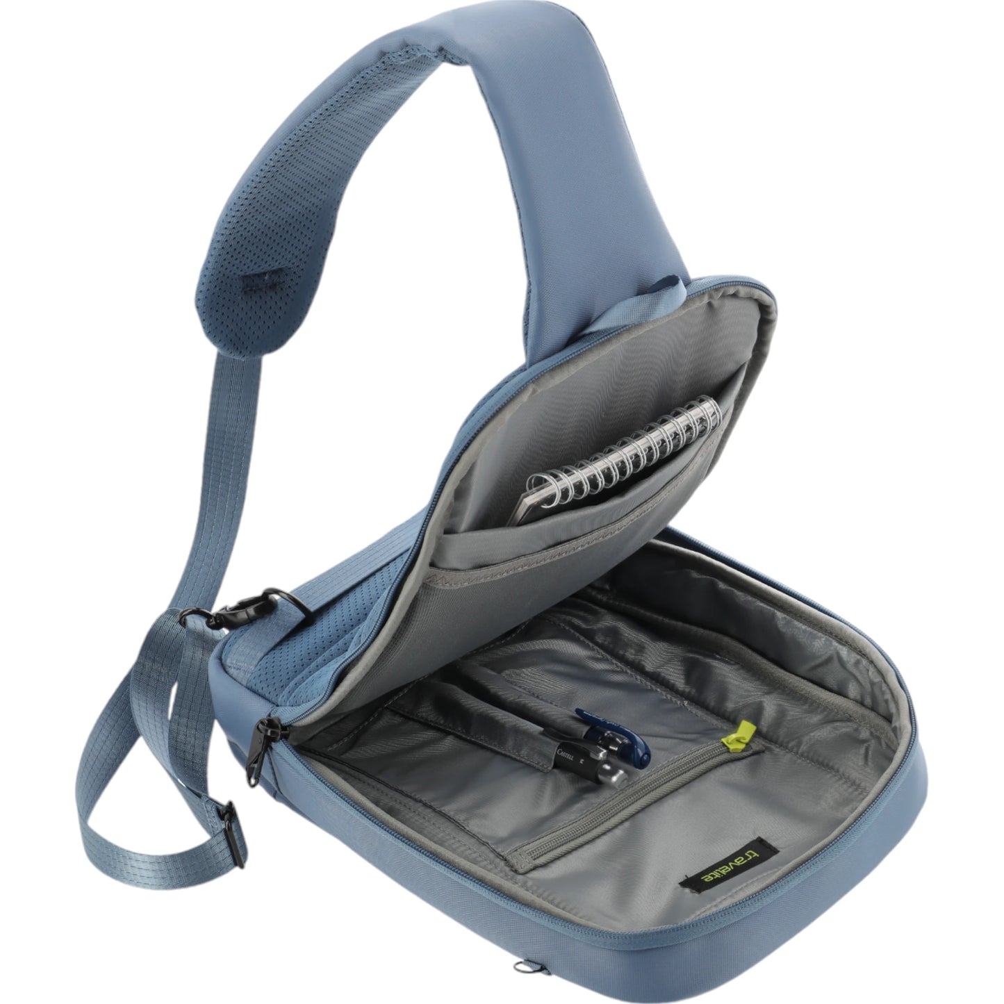 Travelite Workfloow Crossover Tasche 32 cm -Denimblue KOFFER-PLUS.COM