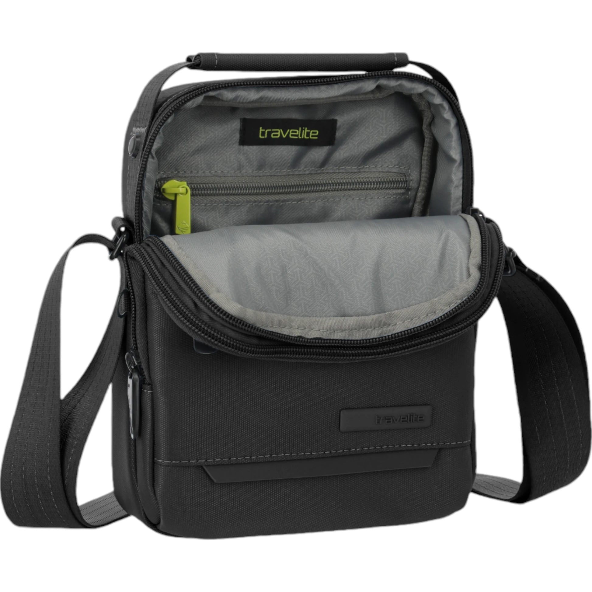 Travelite Workfloow Umhängetasche 23 cm -Schwarz KOFFER-PLUS.COM