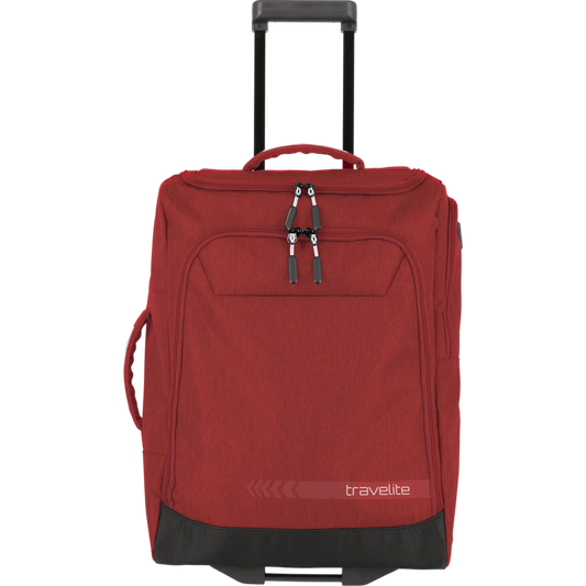 Travelite Kick Off Rollenreisetasche S 55 cm -Rot KOFFER-PLUS.COM