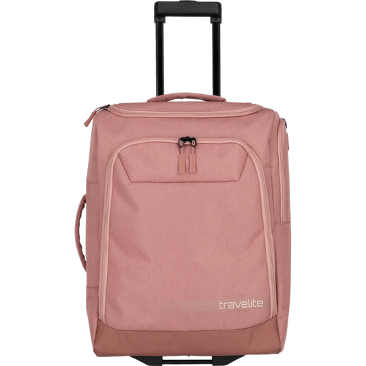 Travelite Kick Off Rollenreisetasche S 55 cm -Rosé KOFFER-PLUS.COM