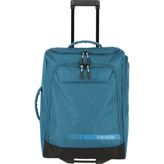 Travelite Kick Off Rollenreisetasche S 55 cm -Petrol KOFFER-PLUS.COM