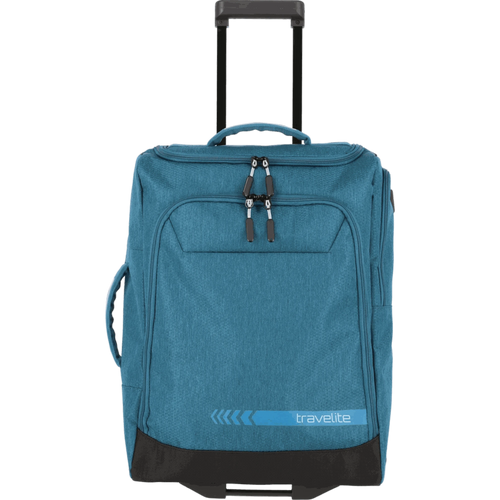 Travelite Kick Off Rollenreisetasche S 55 cm -Petrol