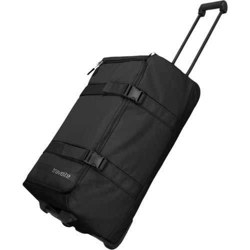 Travelite Kick Off Rollenreisetasche L 68 cm -Schwarz