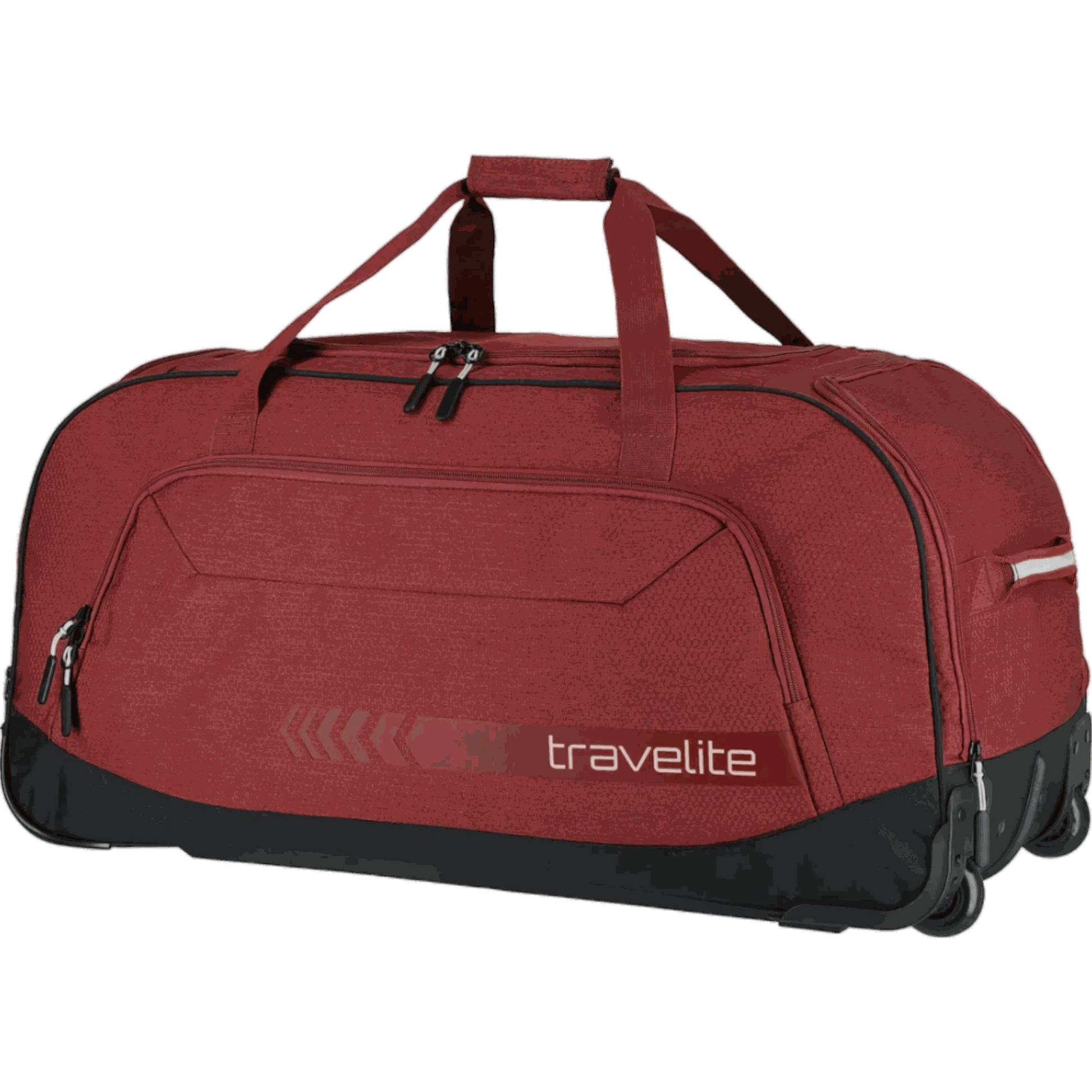 Travelite Kick Off Rollenreisetasche XL 77 cm -Rot KOFFER-PLUS.COM