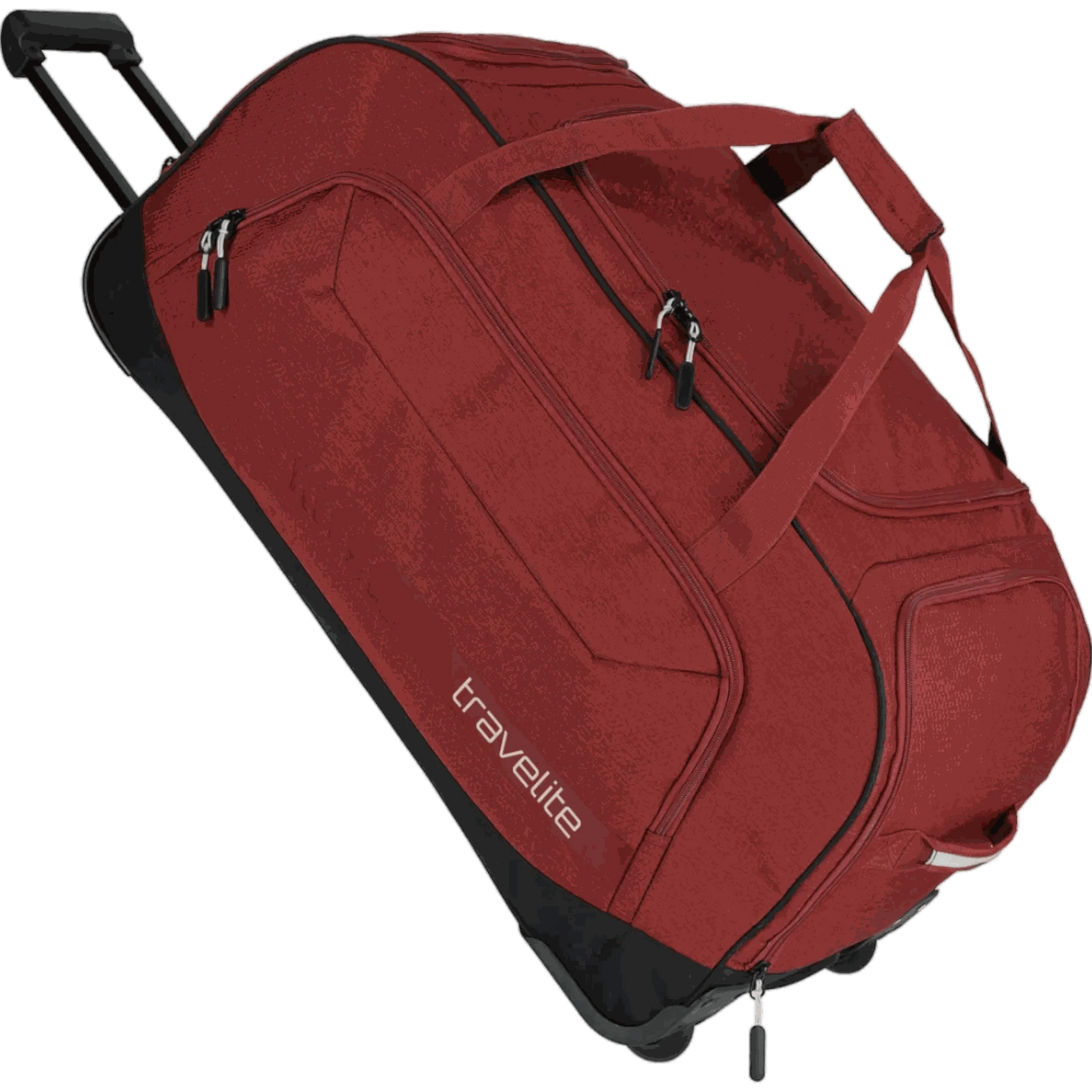 Travelite Kick Off Rollenreisetasche XL 77 cm -Rot KOFFER-PLUS.COM