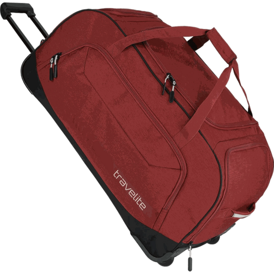 Travelite Kick Off Rollenreisetasche XL 77 cm -Rot KOFFER-PLUS.COM