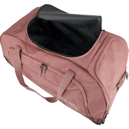 Travelite Kick Off Rollenreisetasche XL 77 cm -Rosé KOFFER-PLUS.COM