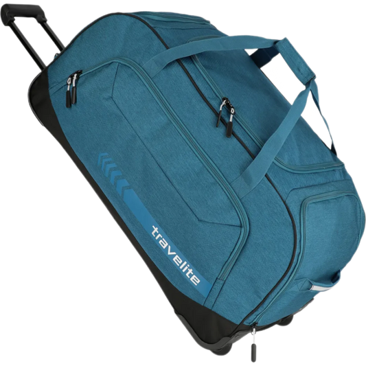 Travelite Kick Off Rollenreisetasche XL 77 cm -Petrol KOFFER-PLUS.COM