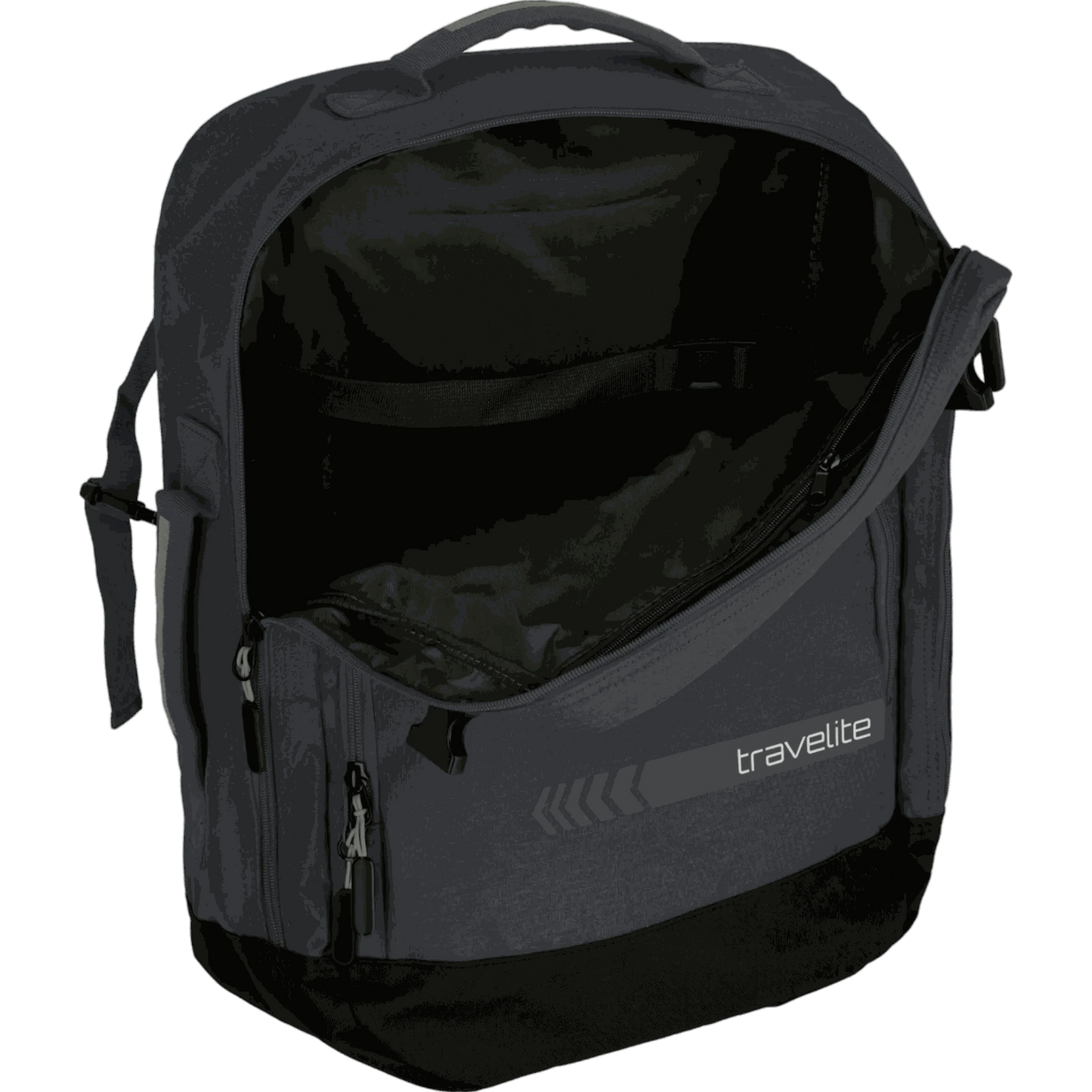 Travelite Kick Off Bordtasche mit Rucksackfunktion 50 cm -anthrazit KOFFER-PLUS.COM