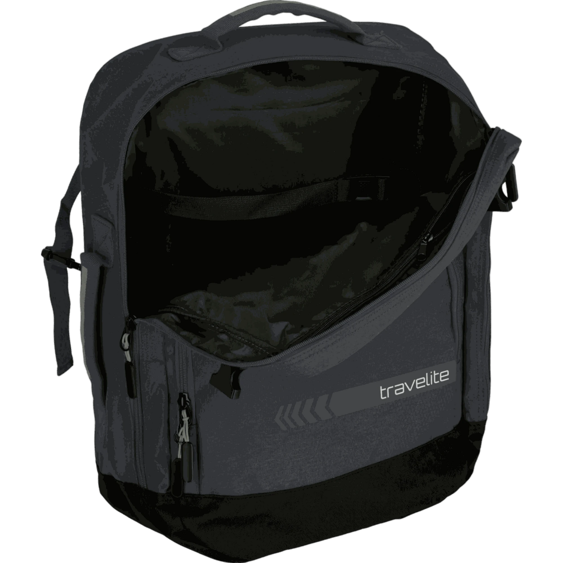 Travelite Kick Off Bordtasche mit Rucksackfunktion 50 cm -anthrazit KOFFER-PLUS.COM