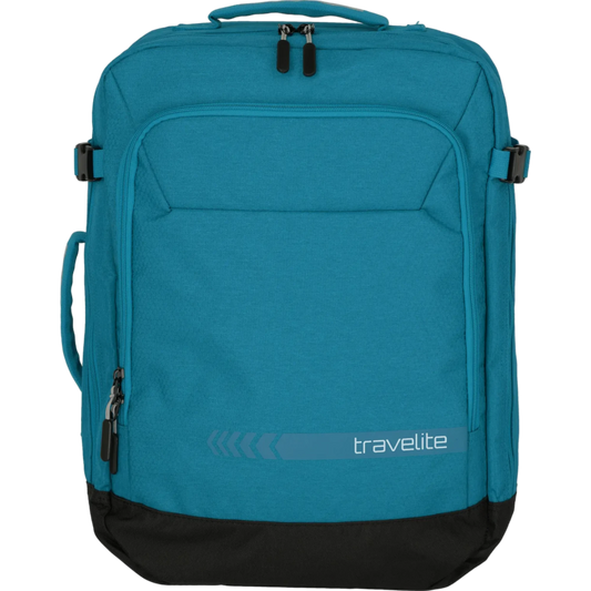 Travelite Kick Off Bordtasche mit Rucksackfunktion 50 cm -Petrol KOFFER-PLUS.COM