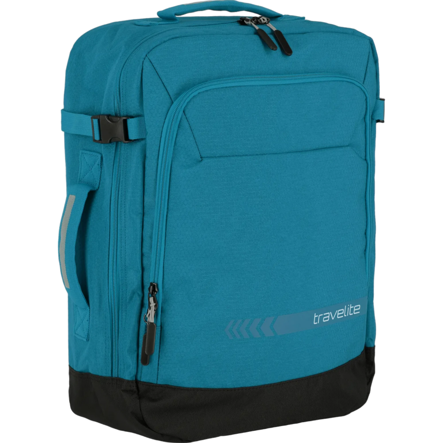 Travelite Kick Off Bordtasche mit Rucksackfunktion 50 cm -Petrol KOFFER-PLUS.COM