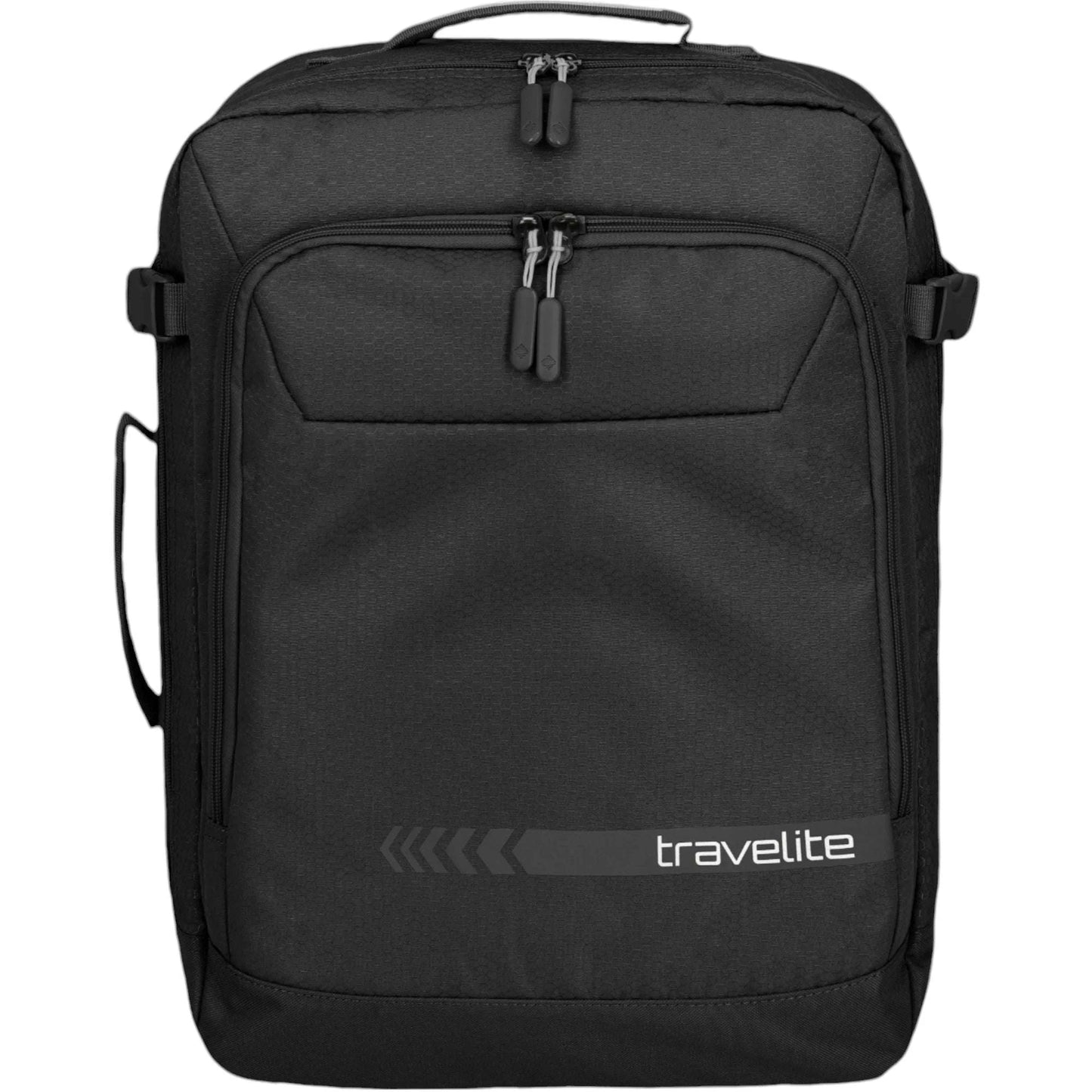 Travelite Kick Off Bordtasche mit Rucksackfunktion 50 cm -Schwarz KOFFER-PLUS.COM