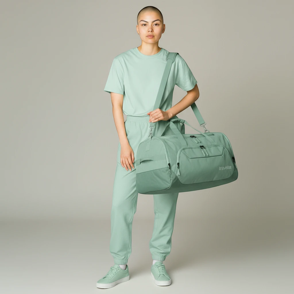Travelite Kick Off Reisetasche L 60 cm -Salbei