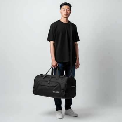 Travelite Kick Off Reisetasche L 60 cm -Schwarz