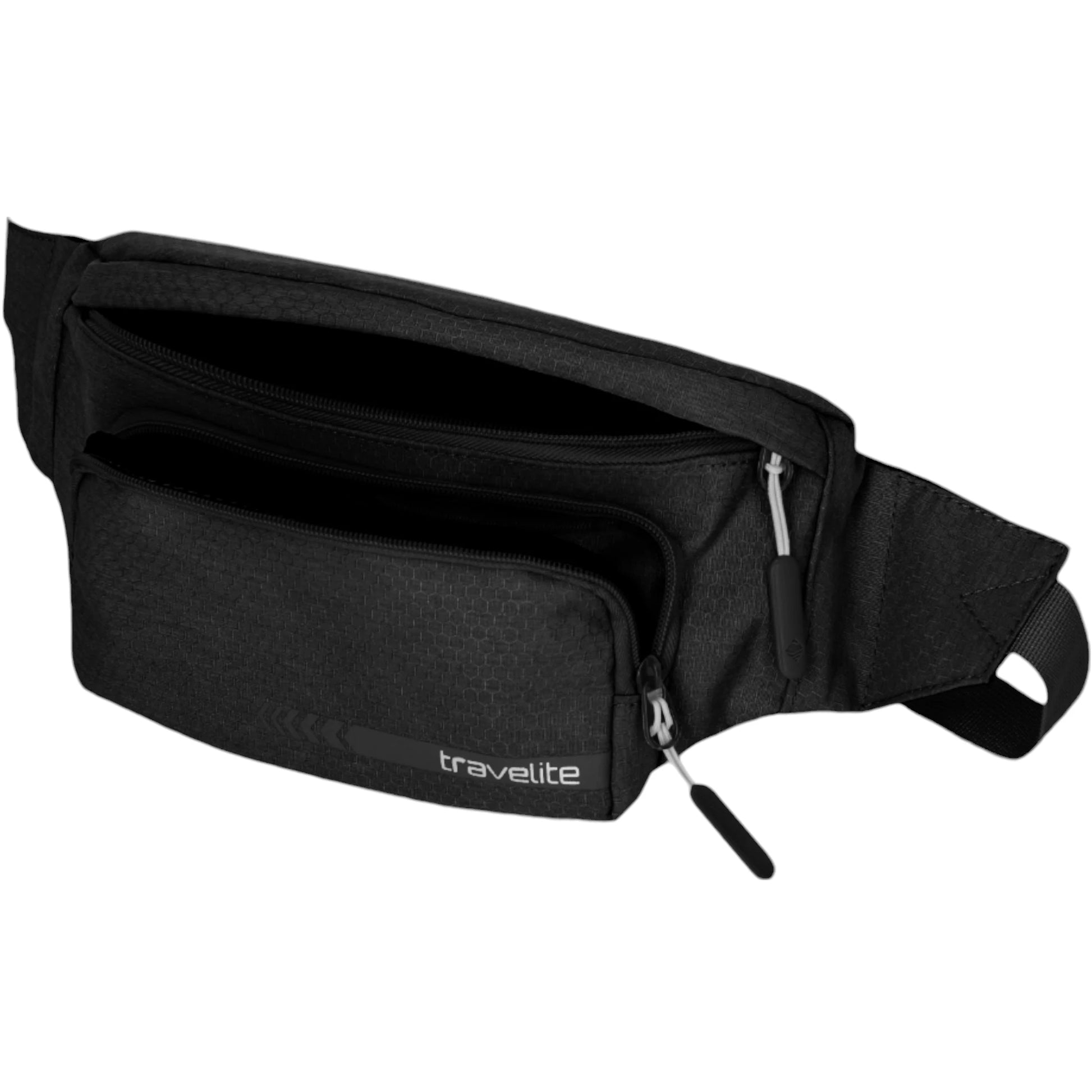 Travelite Kick Off Gürteltasche 30 cm -Schwarz KOFFER-PLUS.COM