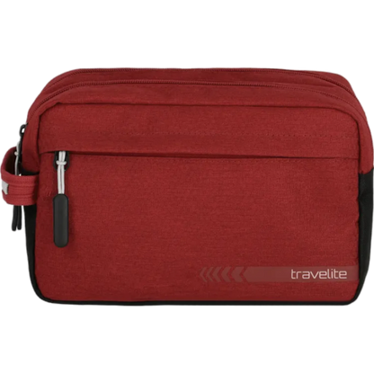 Travelite Kick Off Kulturtasche 26 cm -Rot KOFFER-PLUS.COM