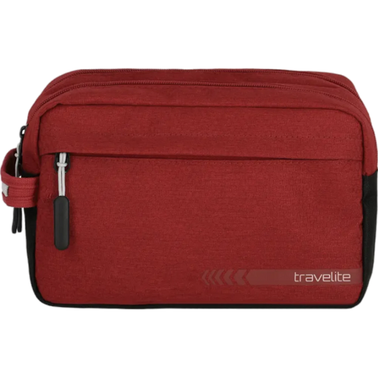 Travelite Kick Off Kulturtasche 26 cm -Rot KOFFER-PLUS.COM