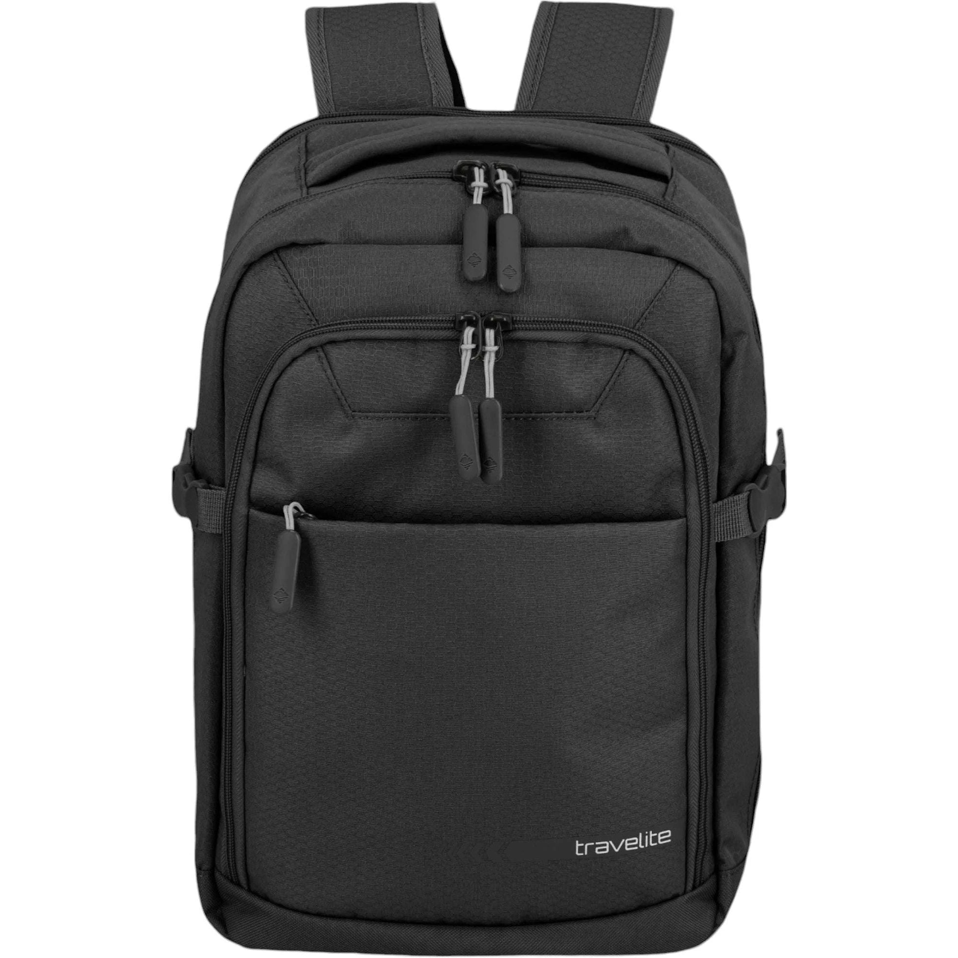 Travelite Kick Off Cabin-Rucksack 40 cm -Schwarz KOFFER-PLUS.COM