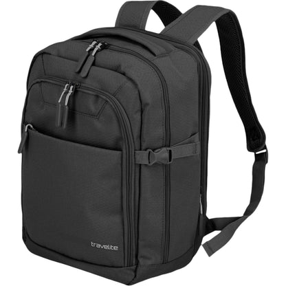 Travelite Kick Off Cabin-Rucksack 40 cm -Schwarz KOFFER-PLUS.COM