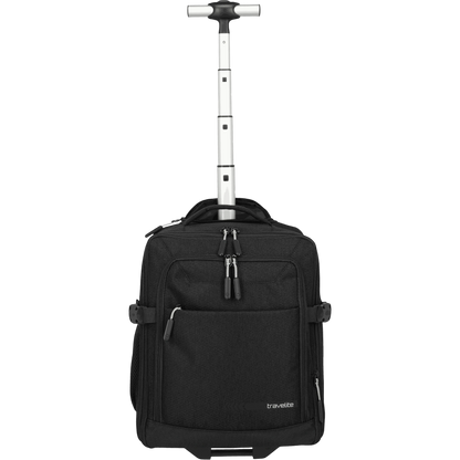 Travelite Kick Off Trolley-Rucksack 40 cm -Schwarz KOFFER-PLUS.COM