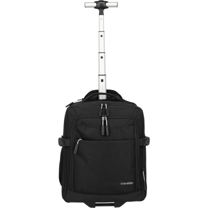 Travelite Kick Off Trolley-Rucksack 40 cm -Schwarz KOFFER-PLUS.COM