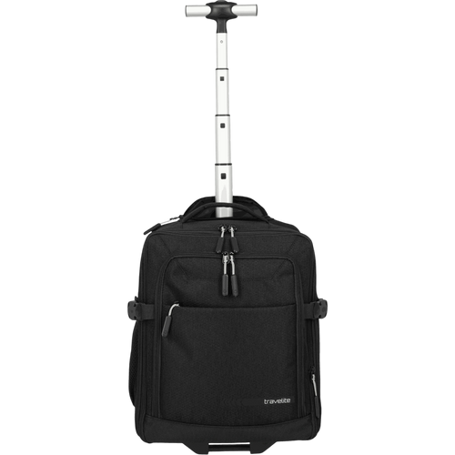 Travelite Kick Off Trolley-Rucksack 40 cm -Schwarz