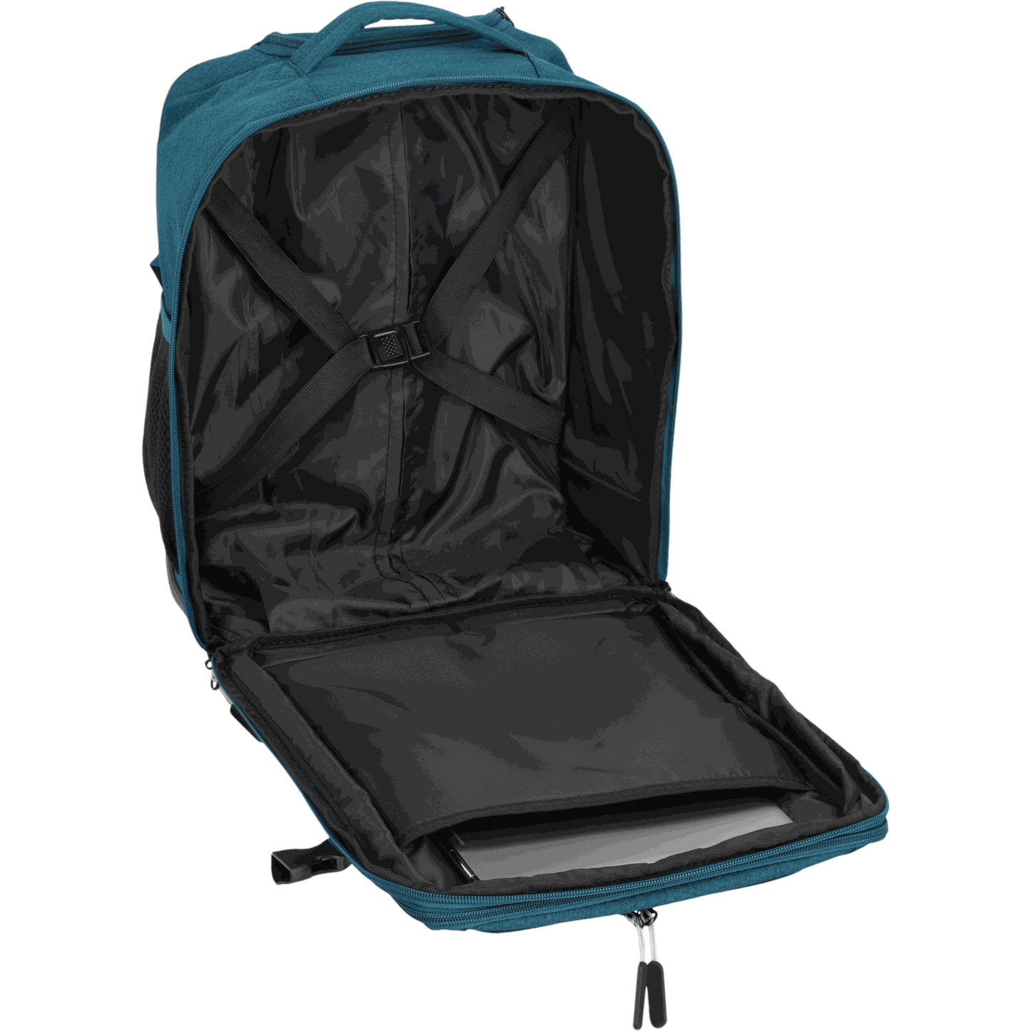 Travelite Kick Off Trolley-Rucksack 40 cm -Petrol KOFFER-PLUS.COM