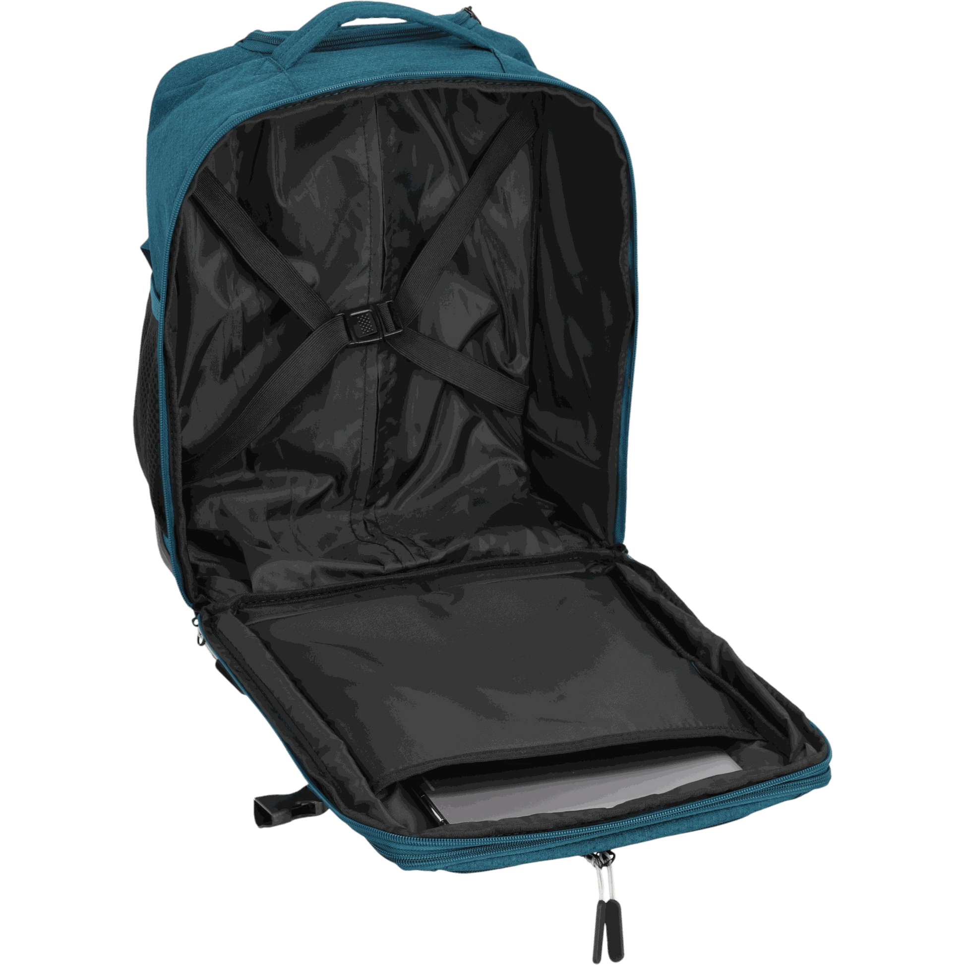 Travelite Kick Off Trolley-Rucksack 40 cm -Petrol KOFFER-PLUS.COM