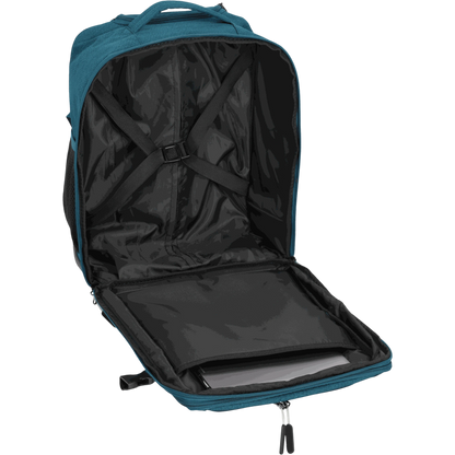 Travelite Kick Off Trolley-Rucksack 40 cm -Petrol KOFFER-PLUS.COM